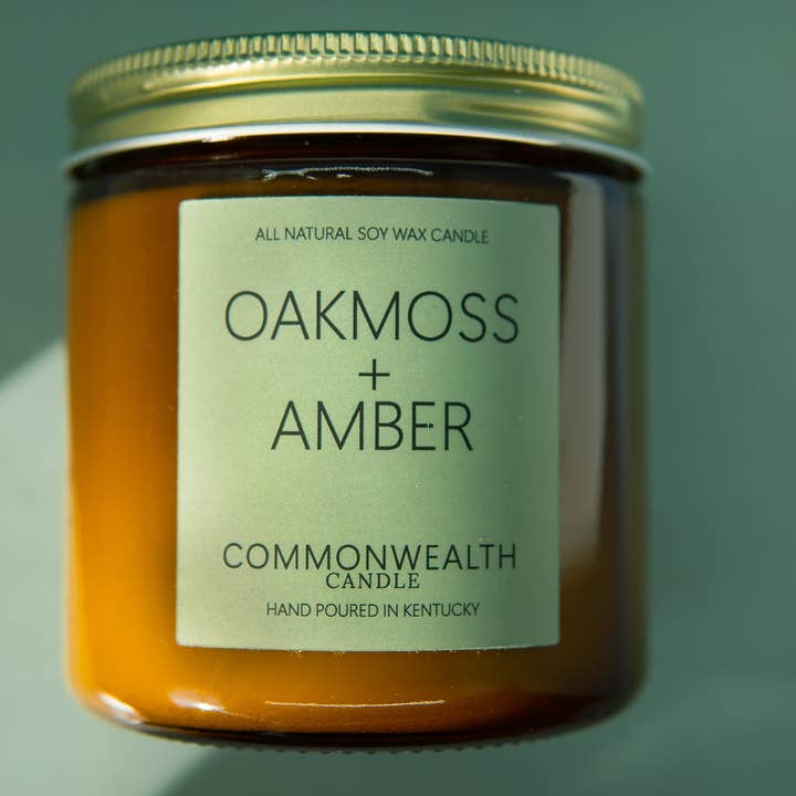 OAKMOSS + AMBER SOY CANDLE