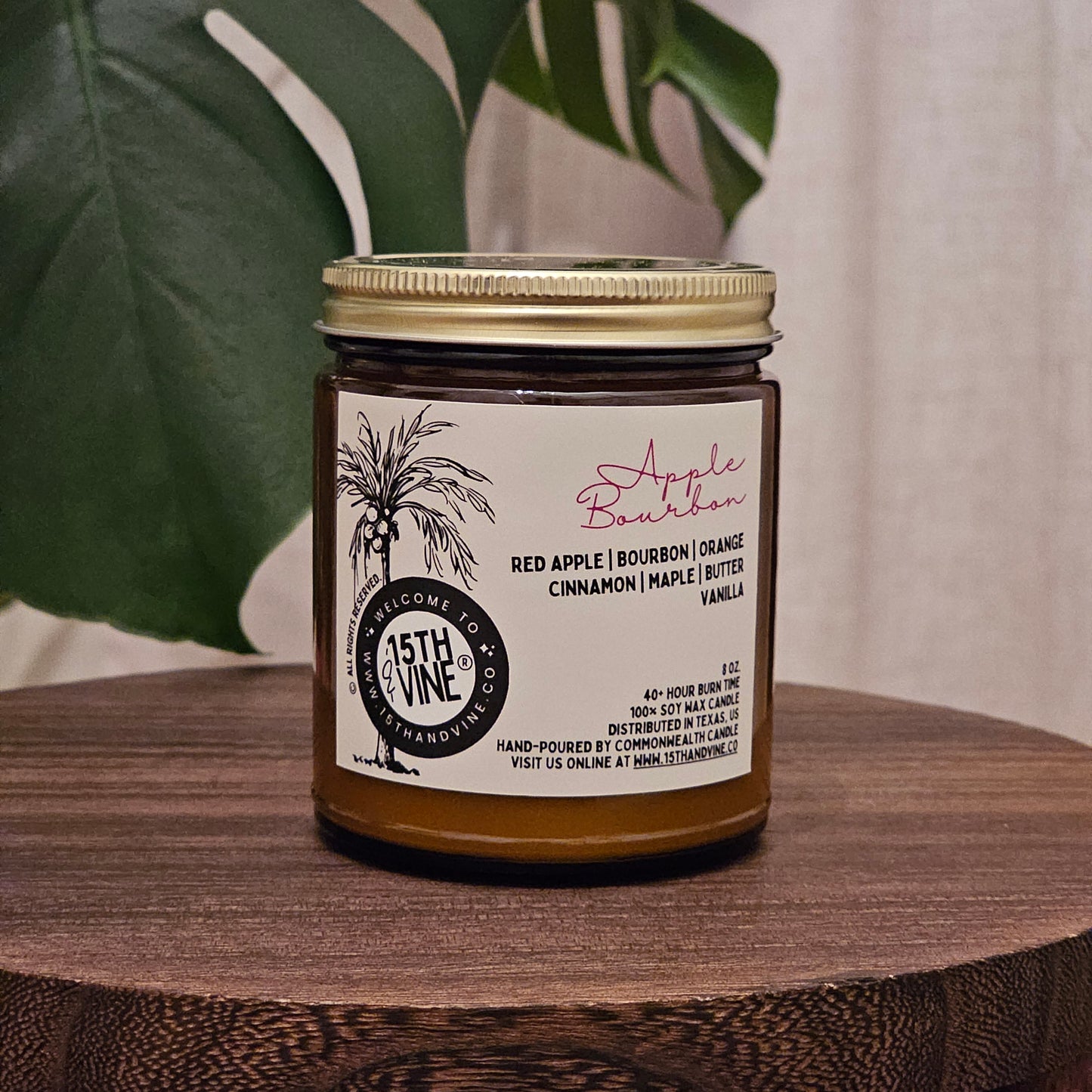 APPLE BOURBON SOY CANDLE