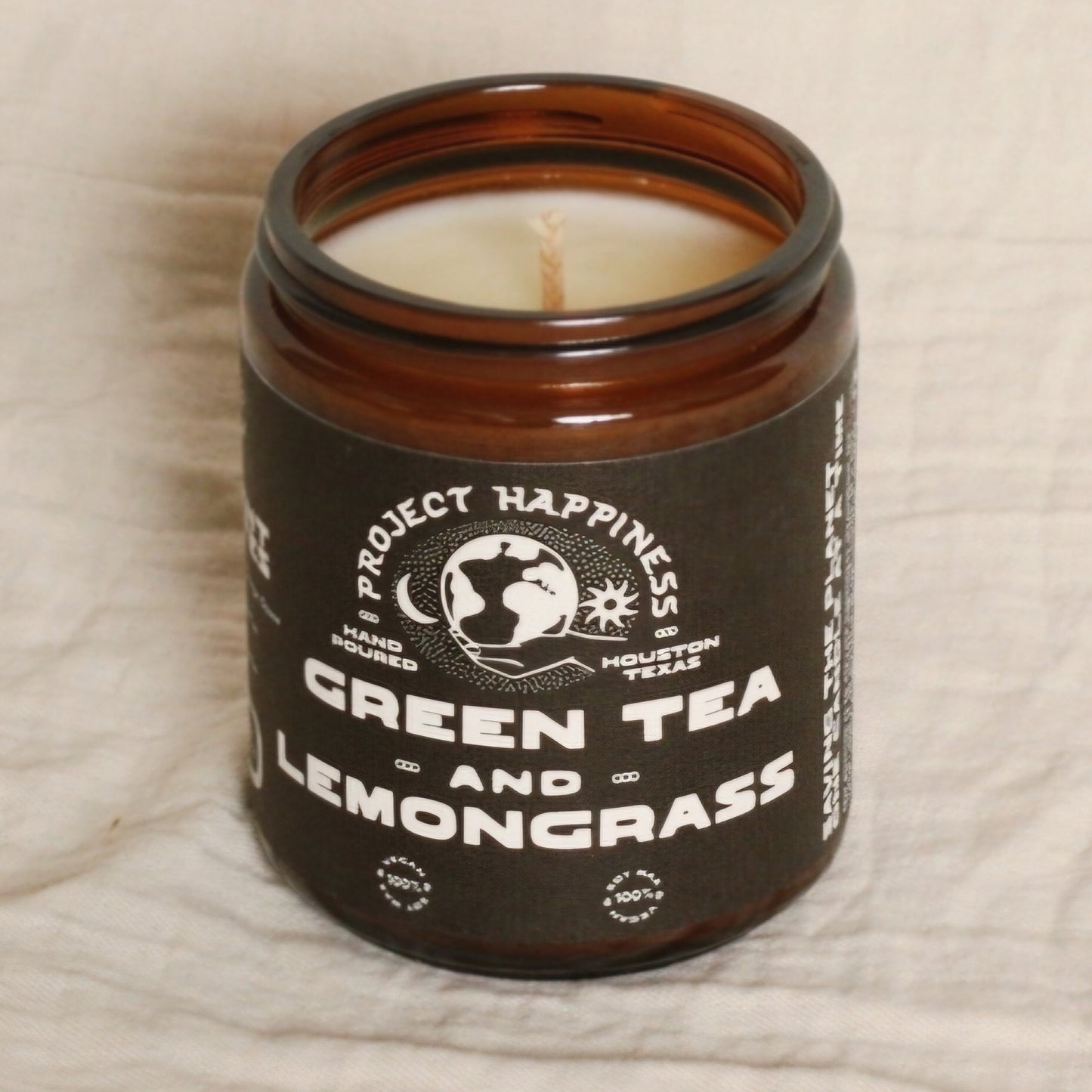 GREEN TEA & LEMONGRASS SOY CANDLE