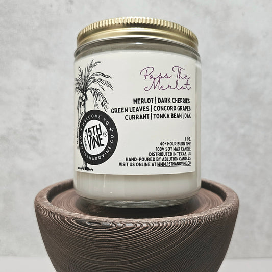 PASS THE MERLOT SOY CANDLE