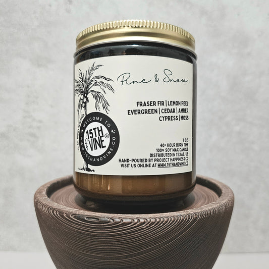 PINE & SNOW SOY CANDLE